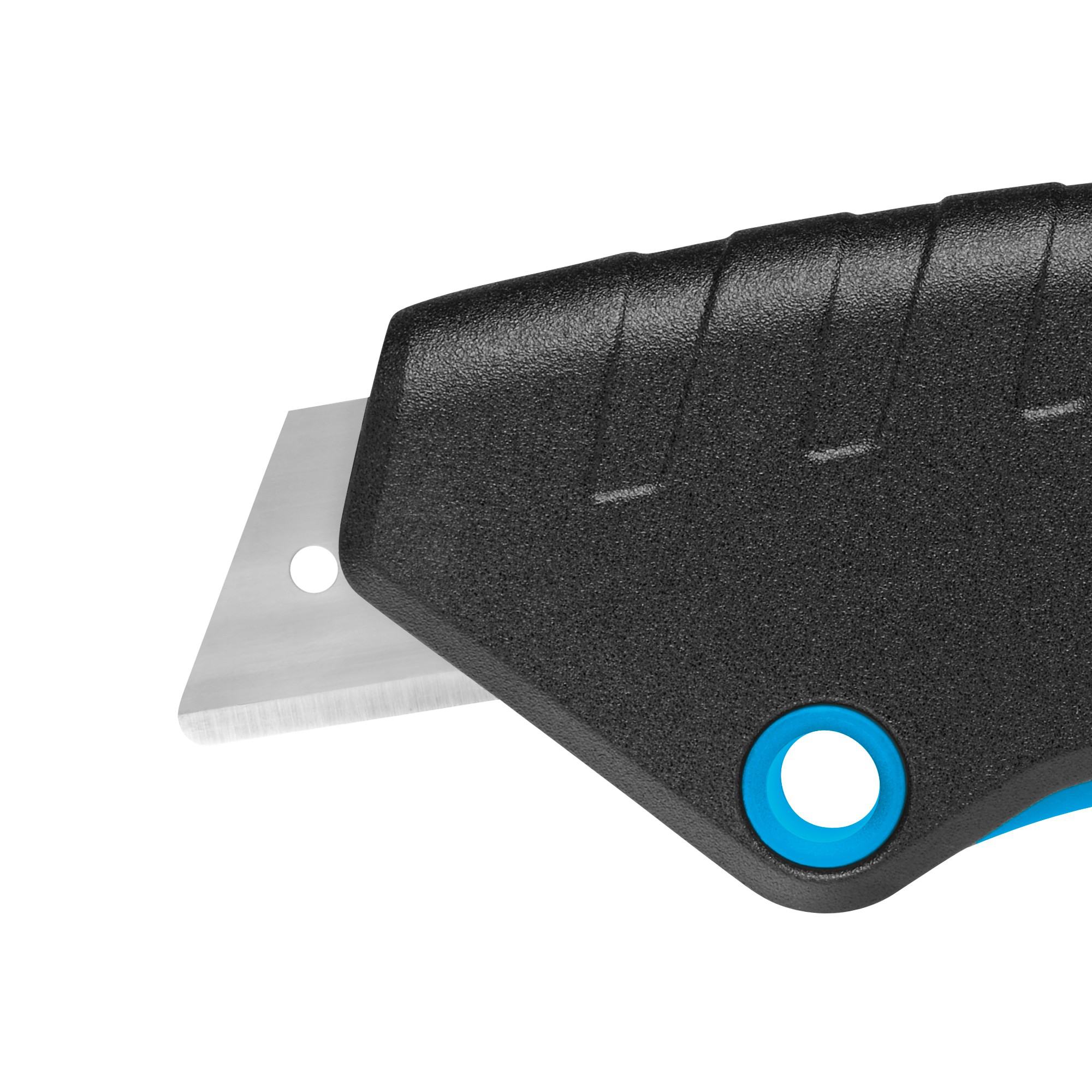 Trapez bıçağı yuvarlatılmış, 13 mm kesme derinliği