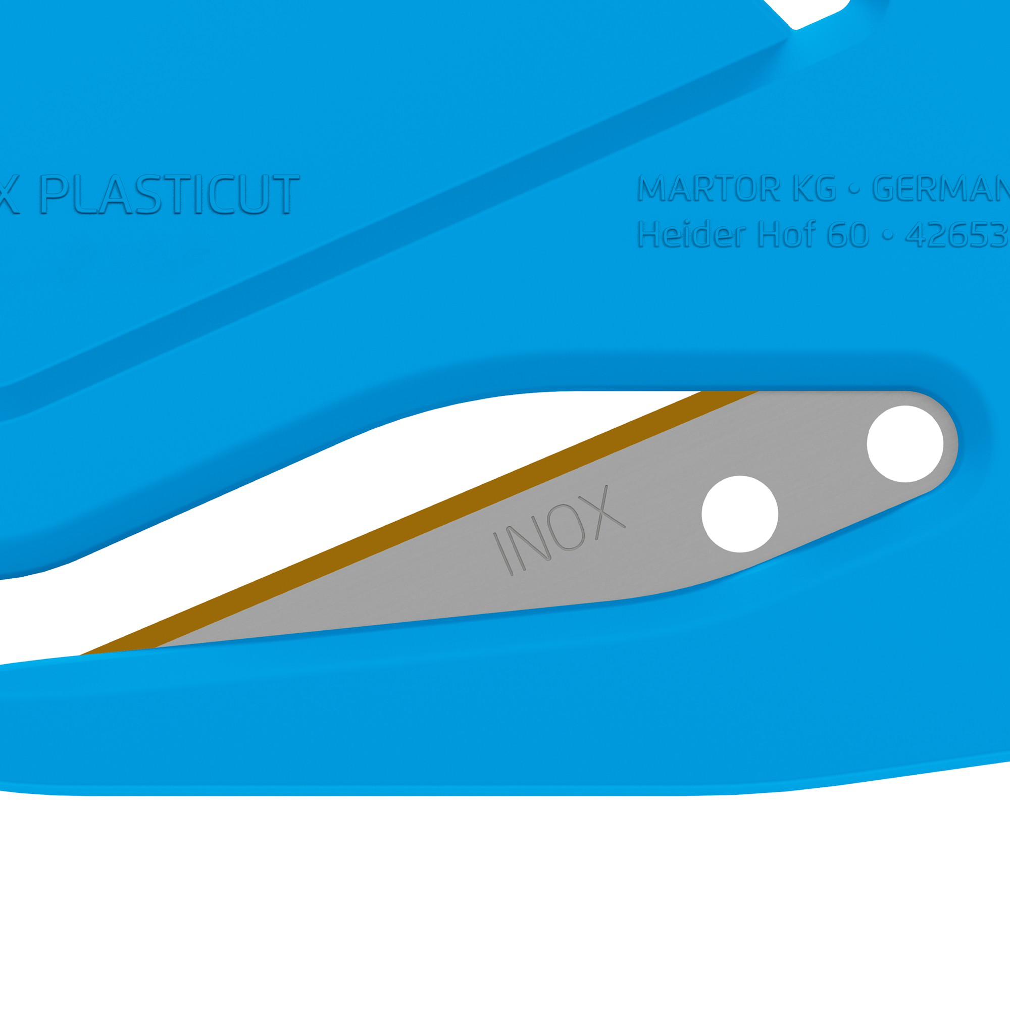 Disposable knife, non-corrosive, 4 mm cutting depth