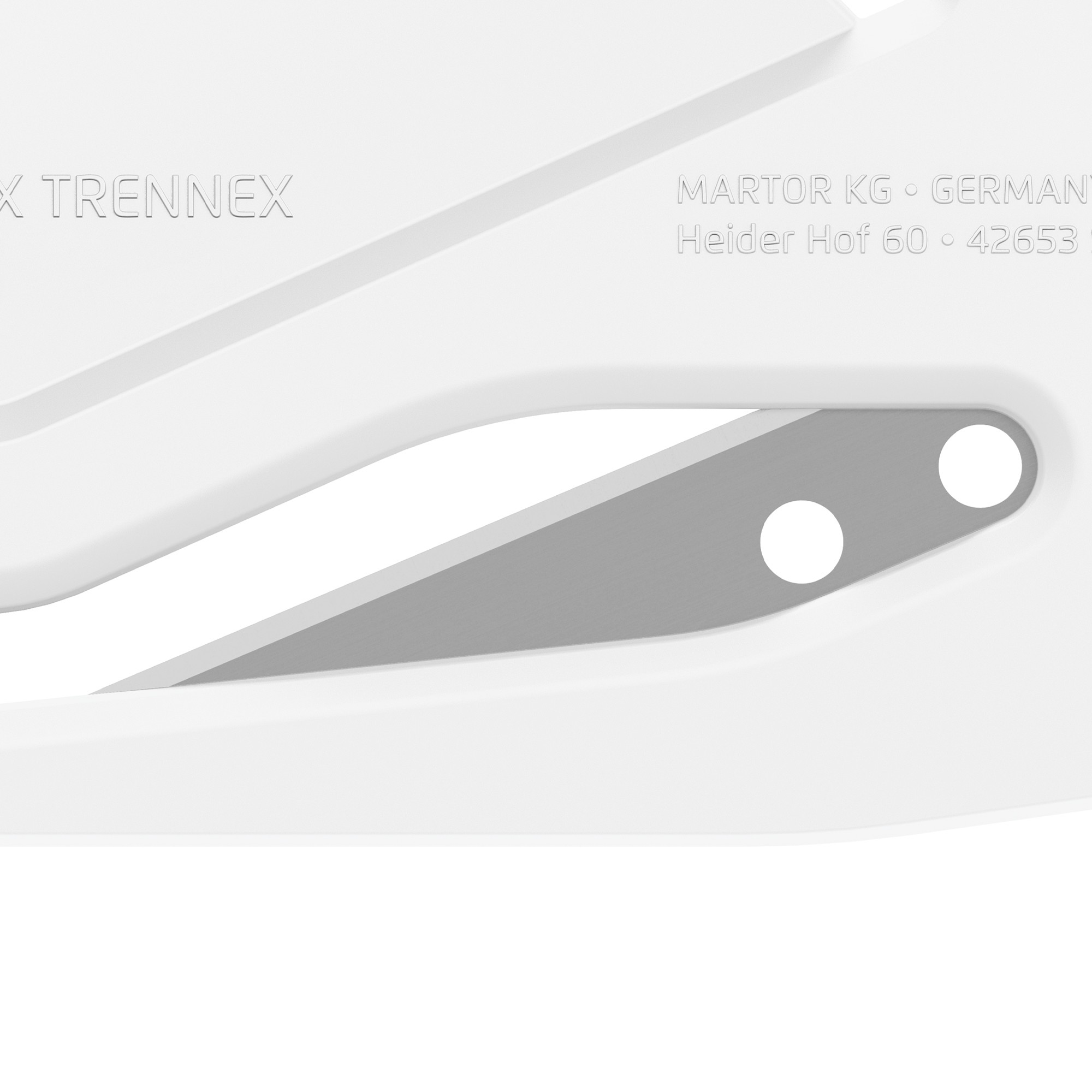 Disposable knife, 3 mm cutting depth