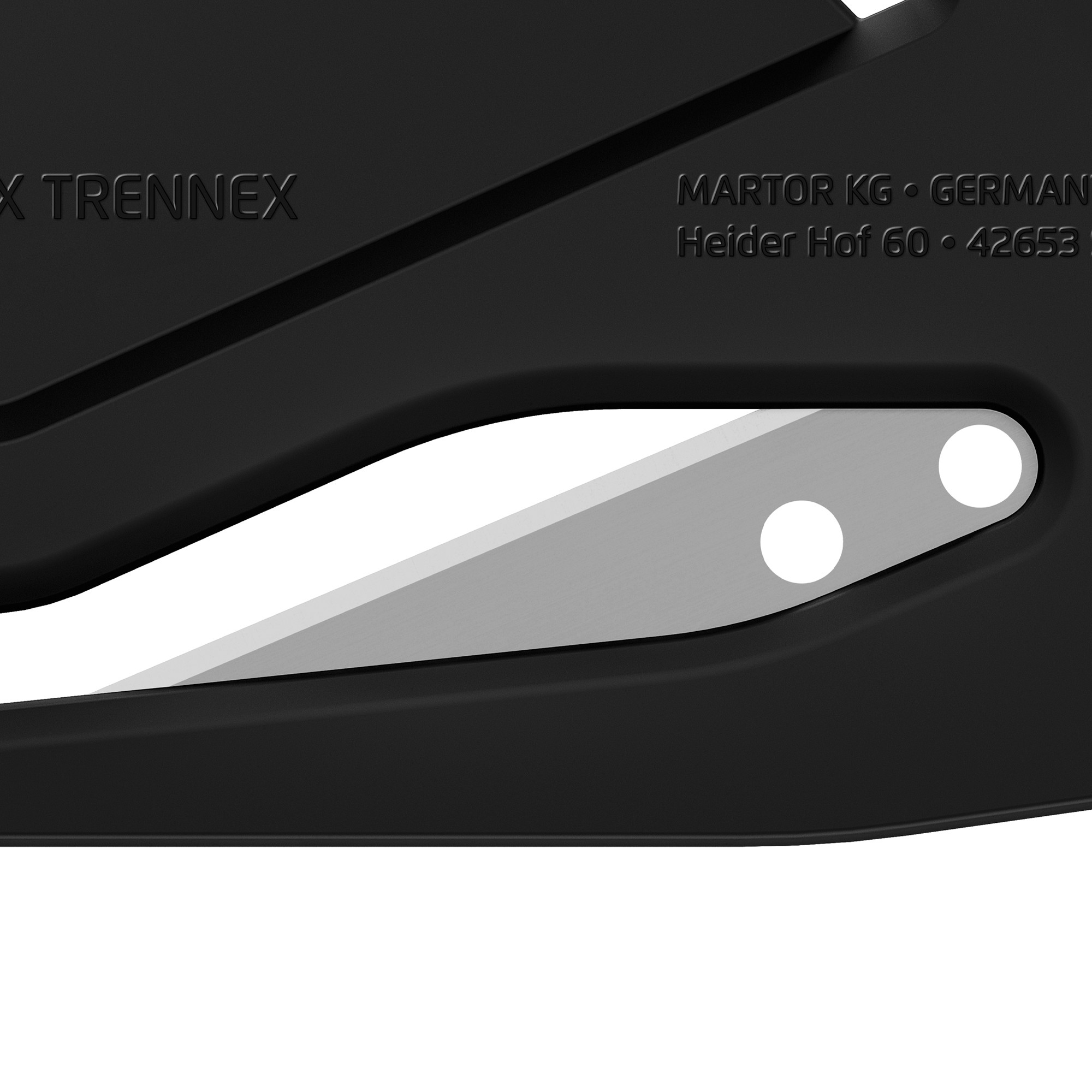 Disposable knife, 3 mm cutting depth