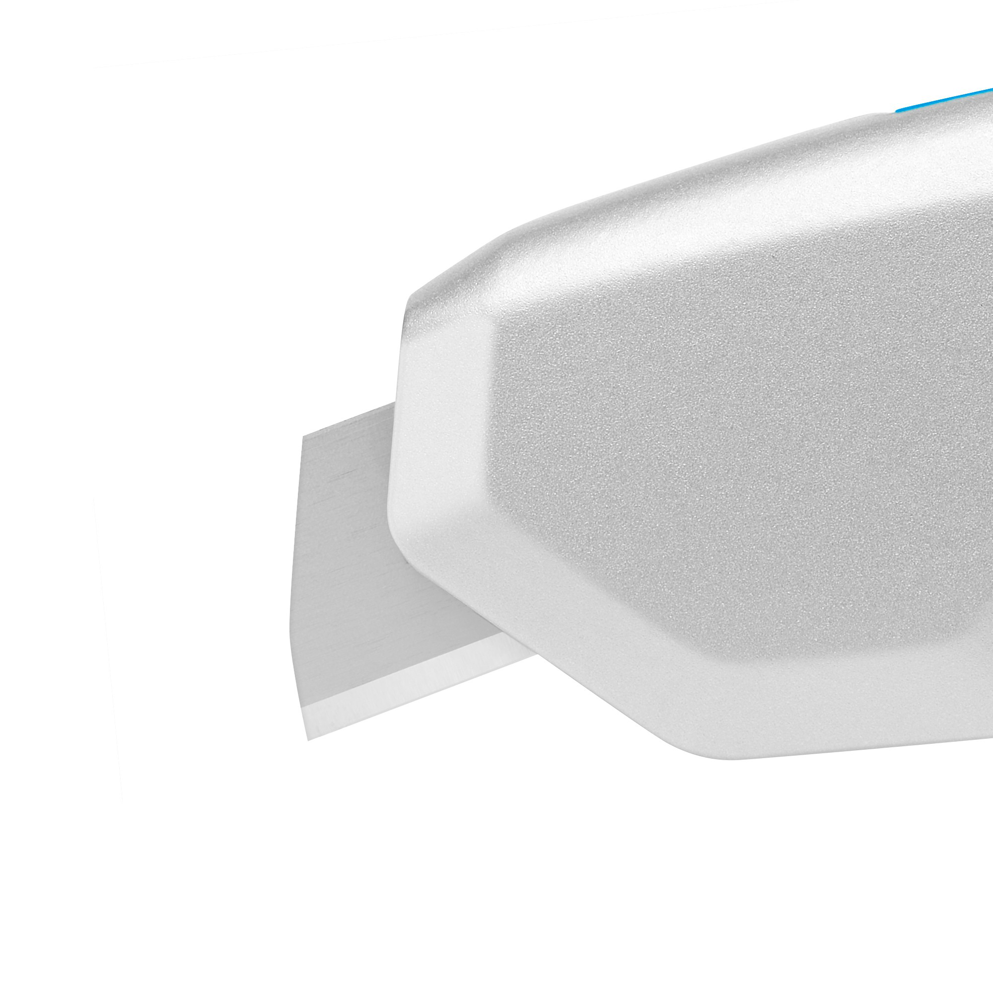 Trapez bıçağı yuvarlatılmış, 15 mm kesme derinliği