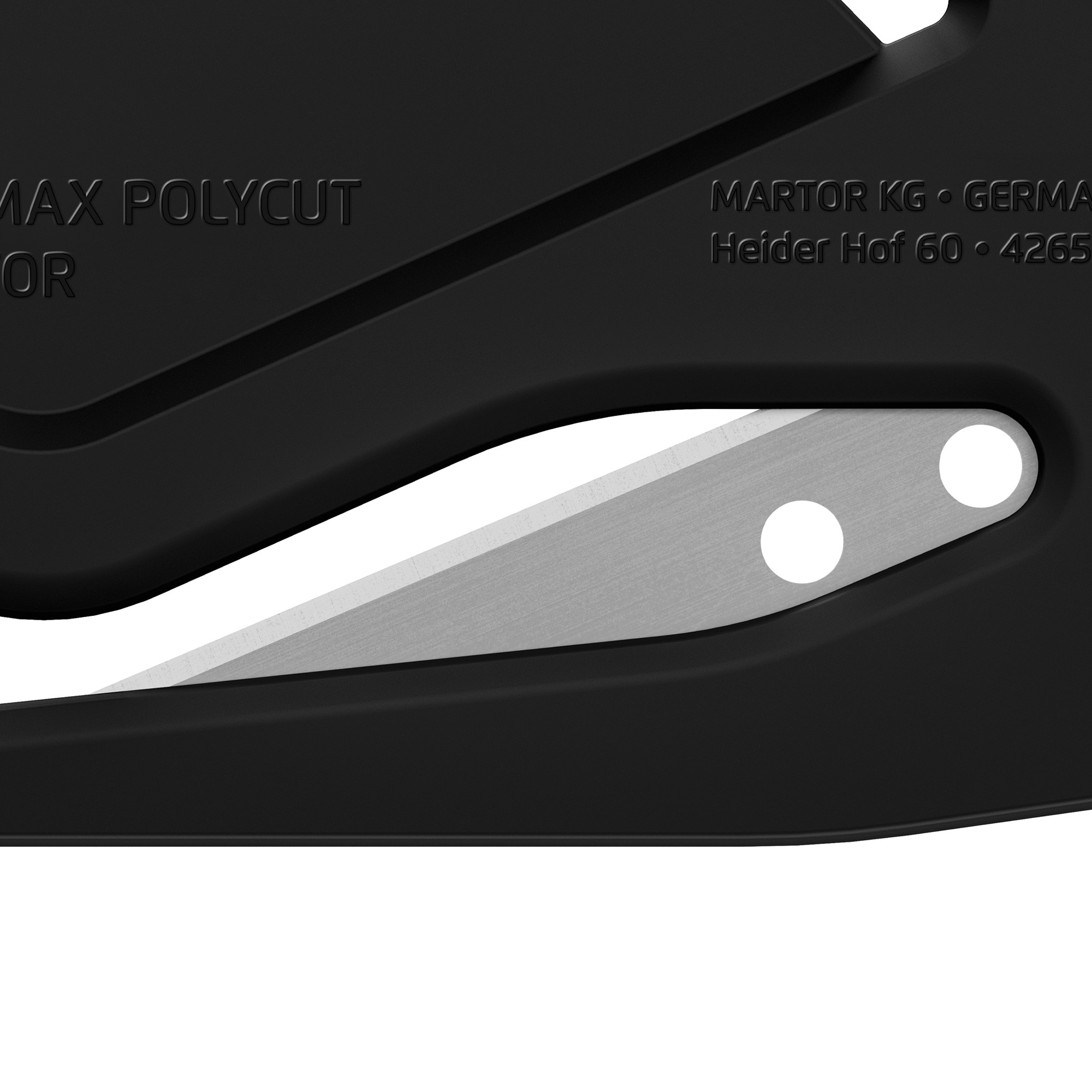 Disposable knife, 3 mm cutting depth