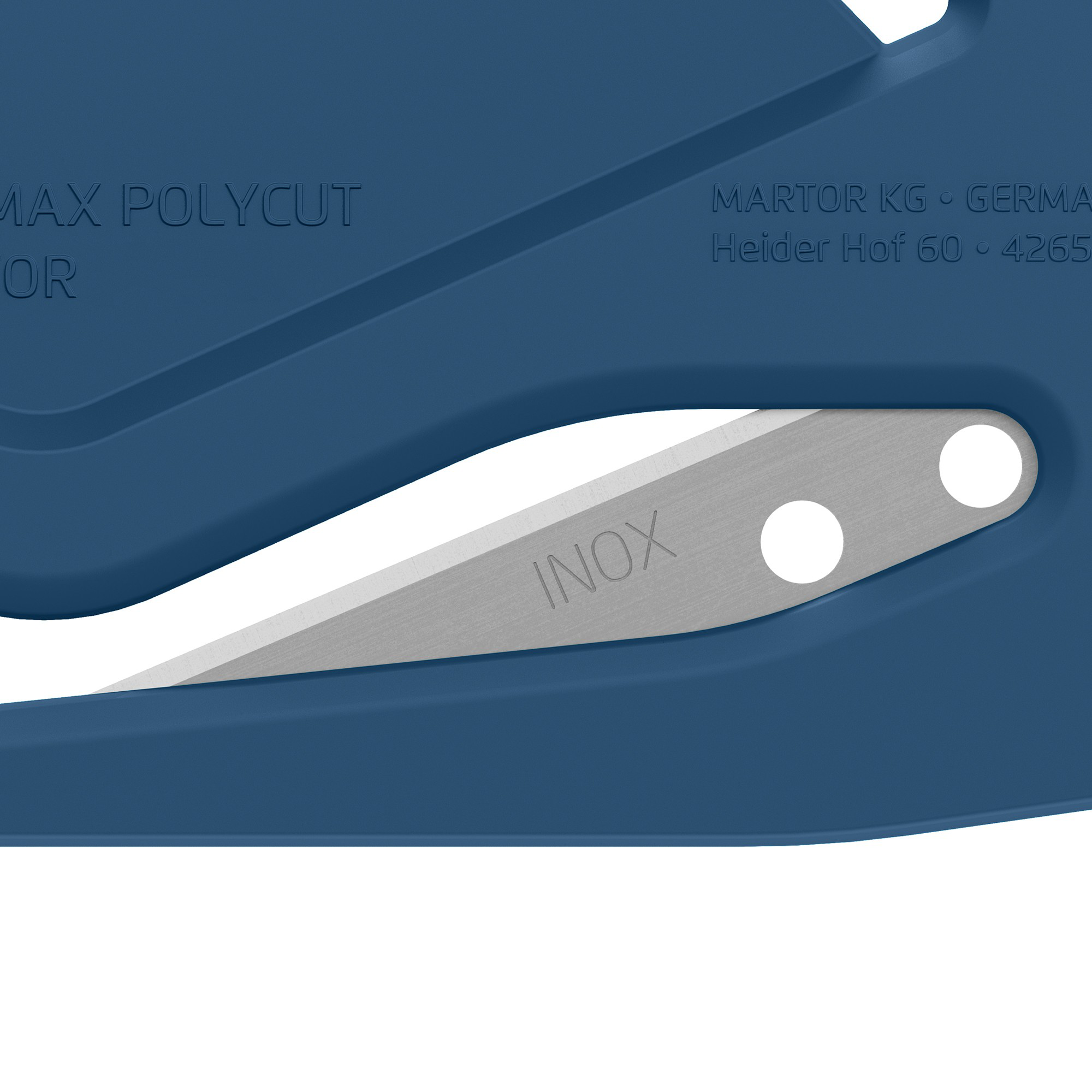 Disposable knife, non-corrosive, 3 mm cutting depth