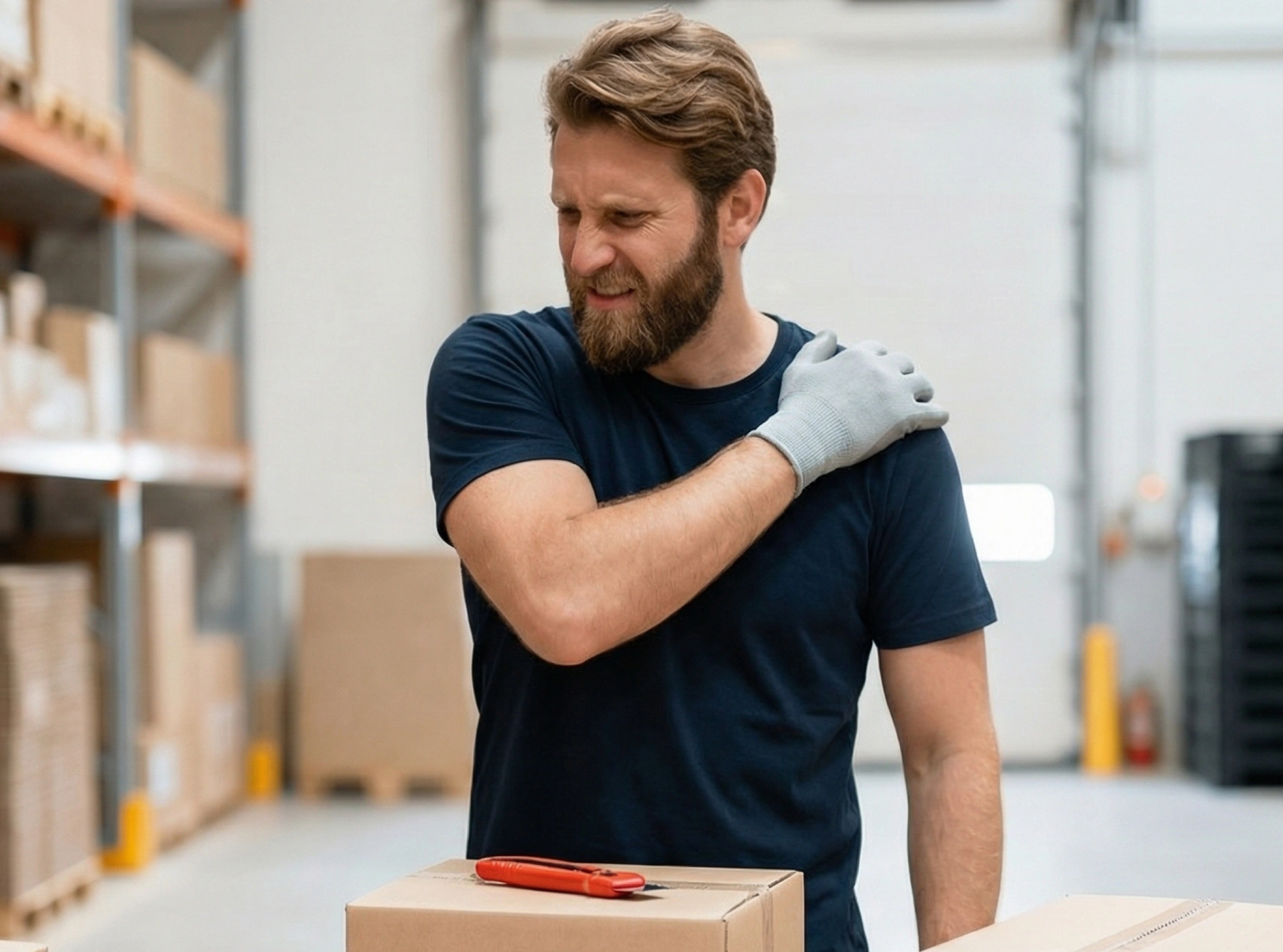 Überlastung des Arms